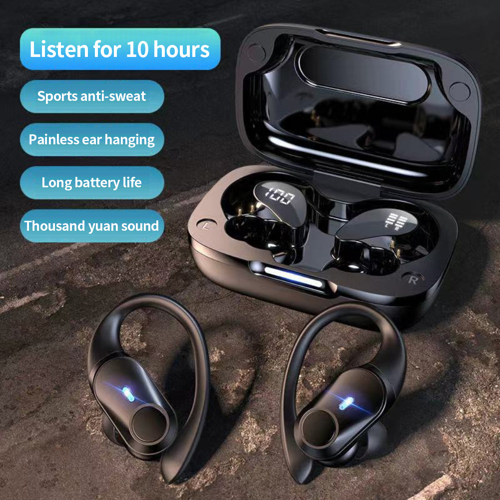 T59 TWS BT 5.1 Ear-hook Gaming Headset Low Latency Stereo Wireless Anti-sweat Sports Headphones for Playing Games Running Fitness T59 TWS BT 5.1 Ear-hook Gaming Headset Low Latency Stereo Wireless Anti-sweat Sports Headphones for Playing Games Running Fitness